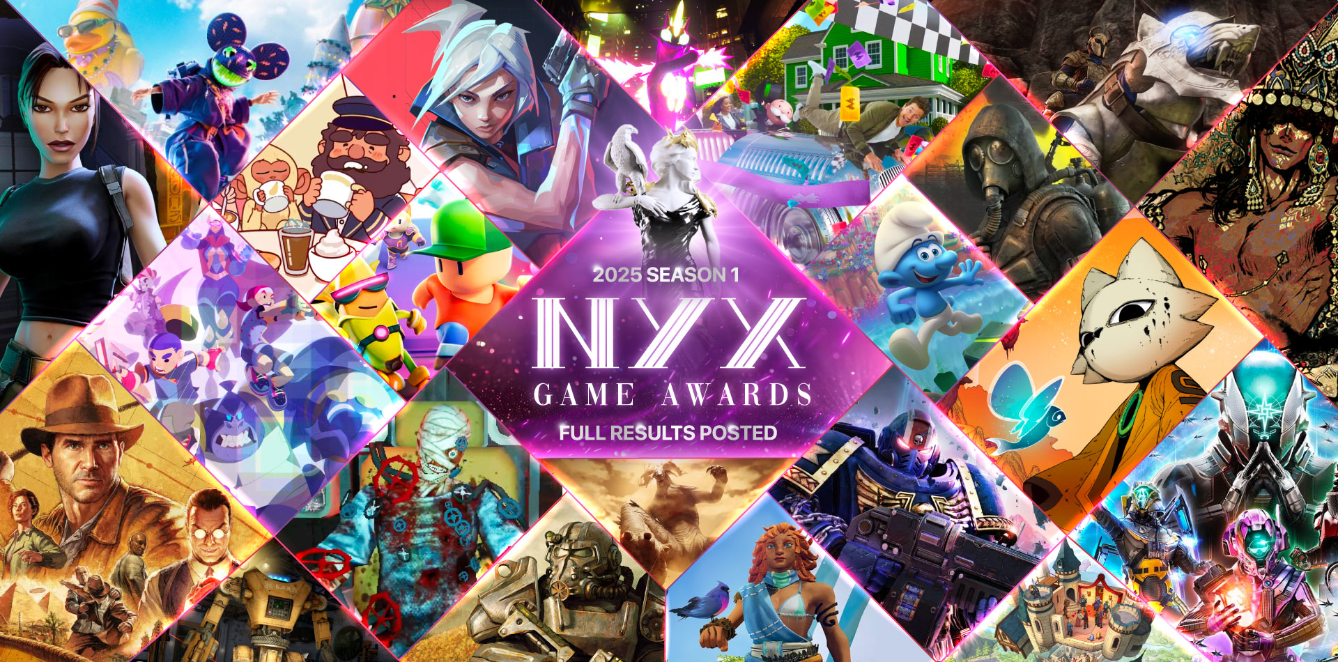 NYX Game Awards 2025 Season1 Winners, Results Posted
