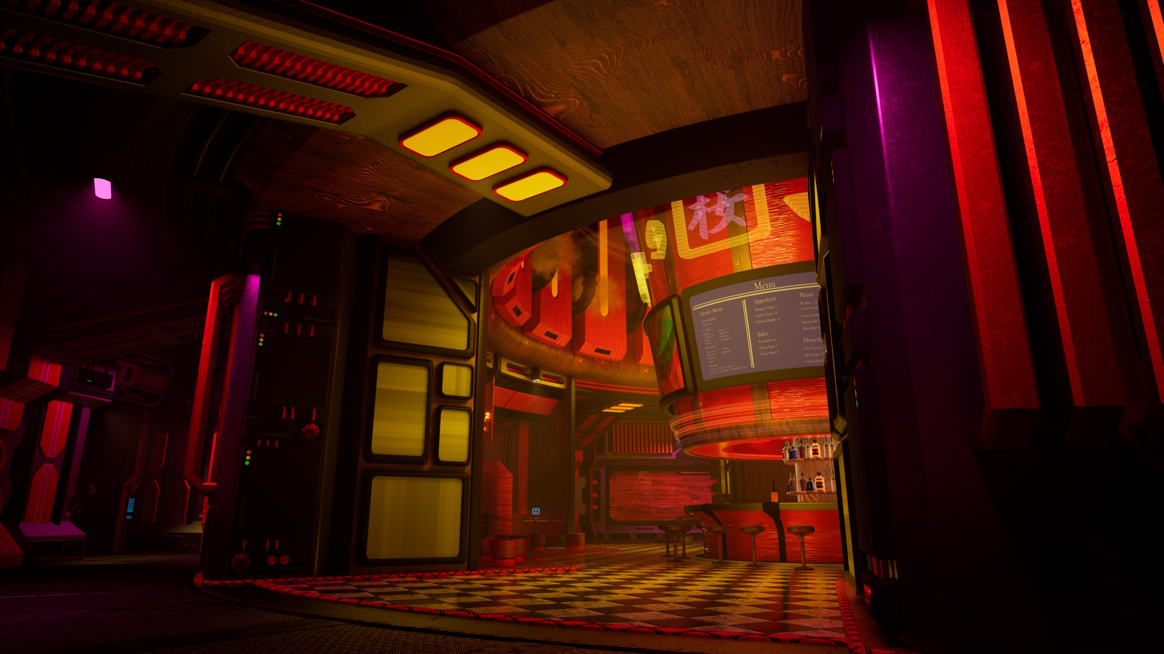 NYX Game Awards Winner – Desert Central Bar – UE5 Real-Time Environment Design by Weitao Dai (Independent Artist) (Image 3)