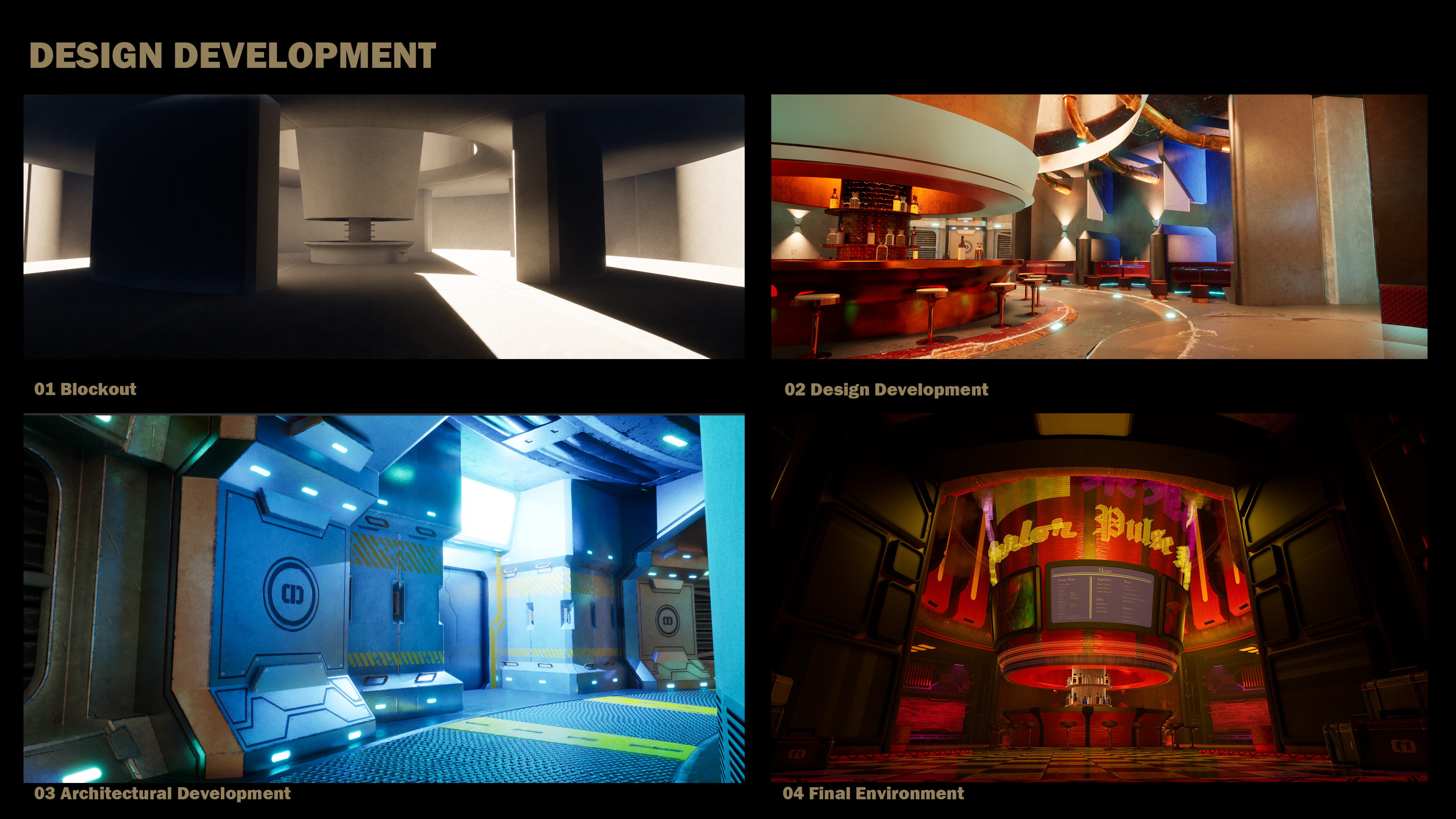 NYX Game Awards Winner – Desert Central Bar – UE5 Real-Time Environment Design by Weitao Dai (Independent Artist) (Image 8)