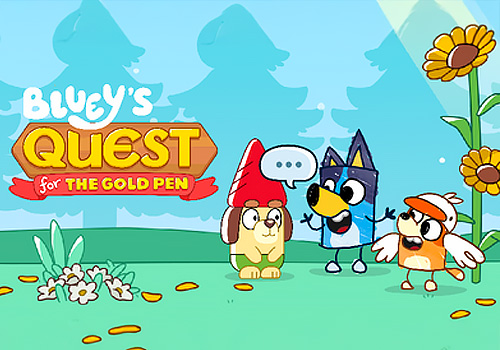 NYX Game Awards Winner: Bluey's Quest For The Gold Pen | PC Game - Family