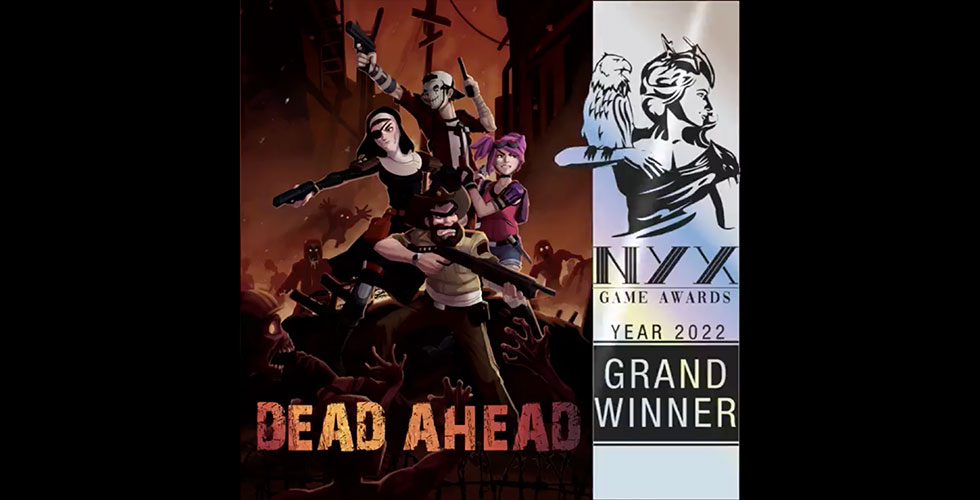 We are happy to announce that Dead Ahead was awarded “Best Social”, “Best Arcade”, “Best Multiplayer” and “Best Experience” in the Mobile Game Category at the NYX Game Awards.