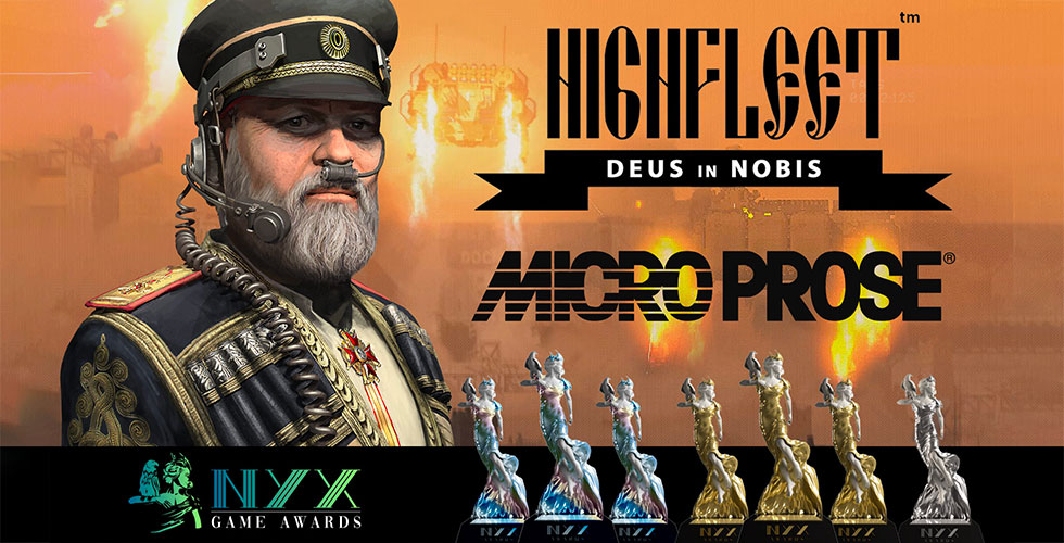 Highfleet has earned 3 Grand, 3 Gold and 1 Silver Nyx Game Awards! 