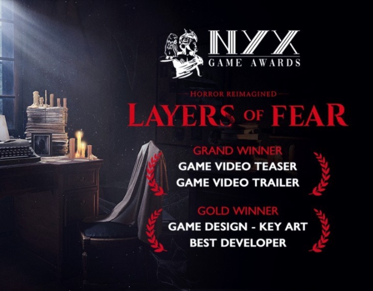 Psychedelic Horror Layers of Fear by Bloober Team is a 2x Grand Winner and Gold Medalist!