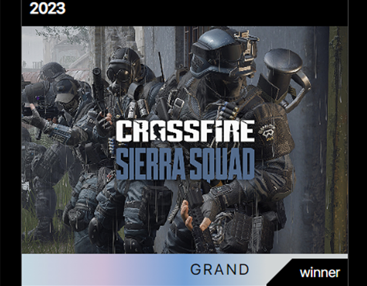 Crossfire: Sierra Squad won Grand at the NYX Game Awards!