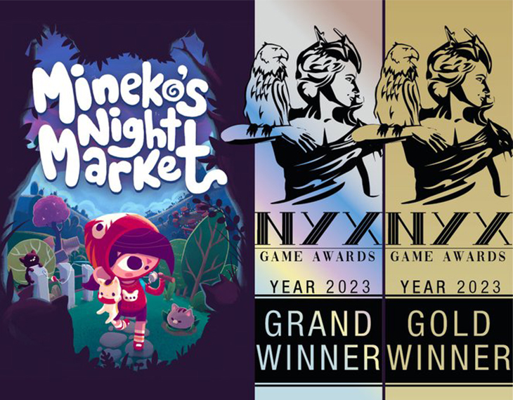 We’re so honored to announce that Mineko’s Night Market won 4 awards!