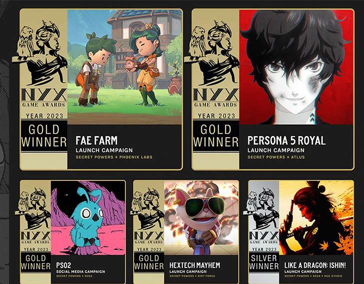 We're proud to announce that Secret Powers won 4 gold and 1 silver!