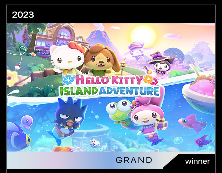 Hello Kitty Island Adventure won 10 Grand Awards and 8 Gold Awards in NYX!