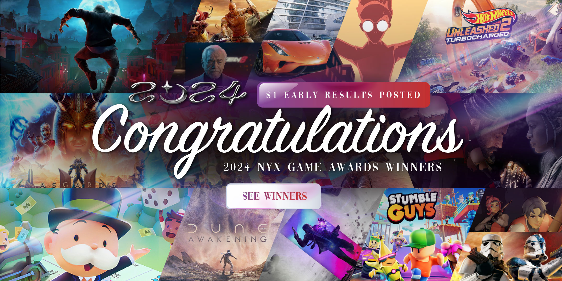 2024 NYX Game Awards Early Winners Announced!