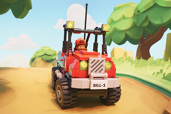 LEGO Hill Climb Adventures cinematic trailer in the 2025 NYX Game Awards winning a Grand Award