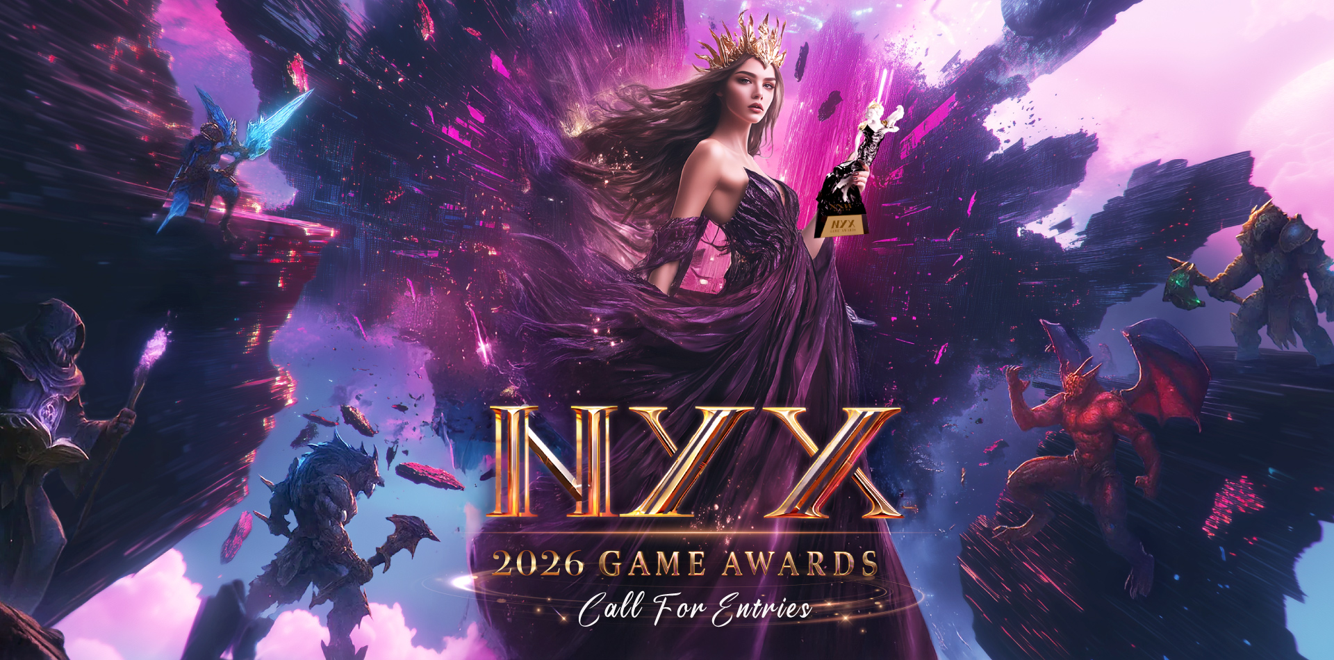 2026 NYX Game Awards is now calling for Early Bird Entries!