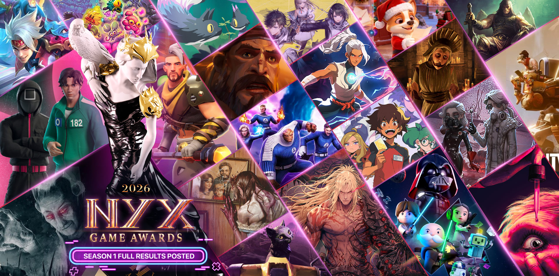 2026 NYX Game Awards: Season 1 - Full Results Announced!