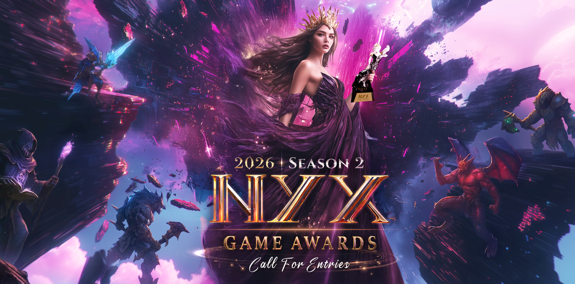 2026 NYX Game Awards: Season 2 is Calling for Entries!