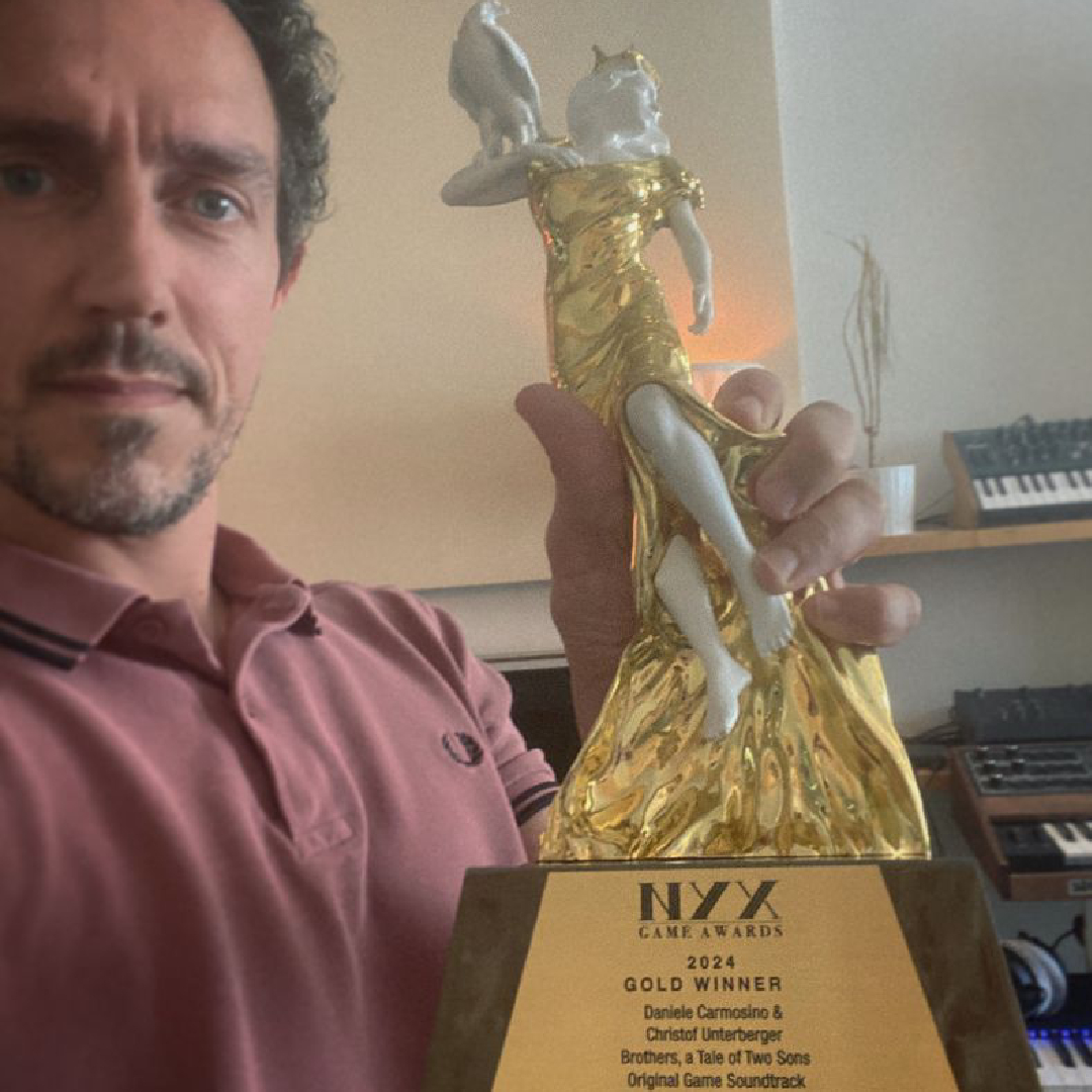Daniele Carmosino and Christof Unterberger won an award (NYX Game Awards 