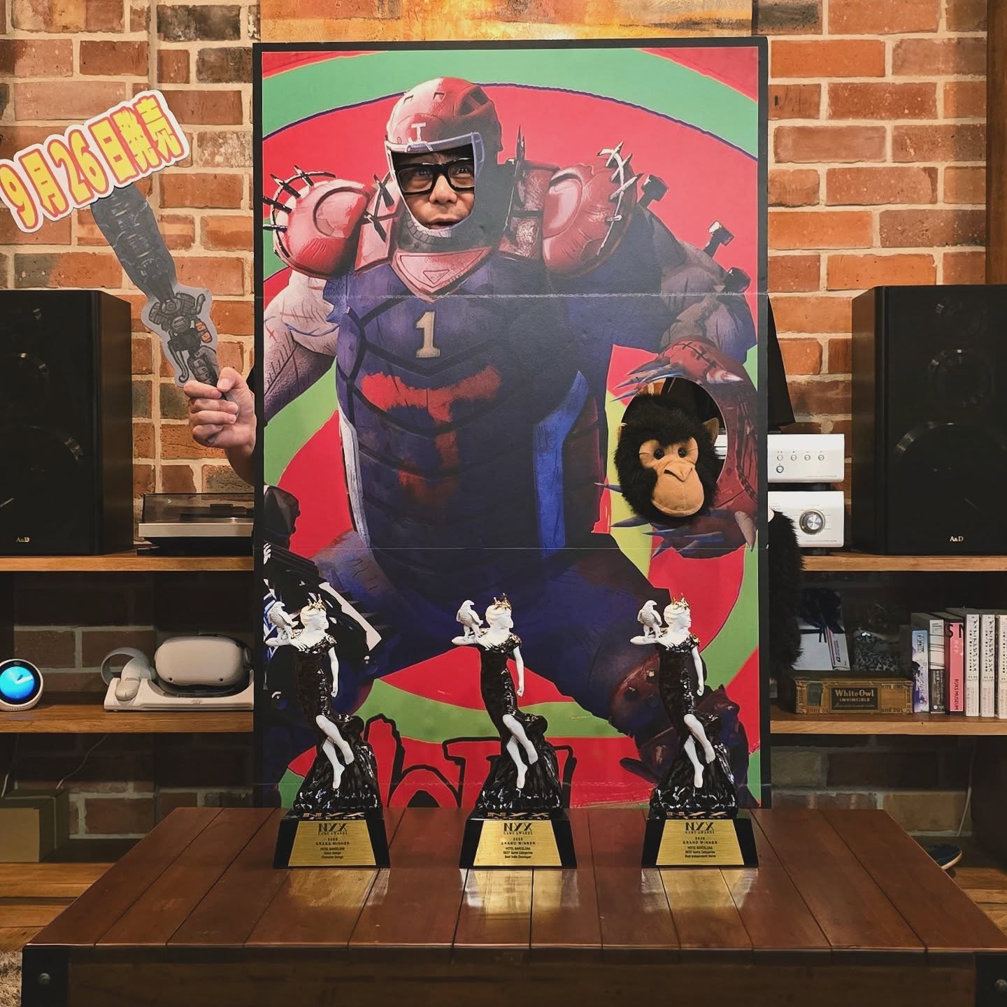 NYX Game Awards Winner – The NYX Game Awards trophies have arrived!